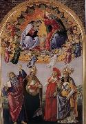 Sandro Botticelli Our Lady of Angels and the public Spain oil painting artist